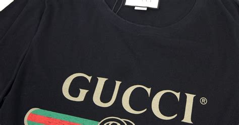 gucci fake logo tee|how to tell authentic gucci.